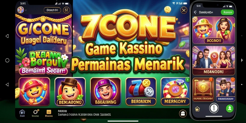 Tampilan gameplay seru dan grafis menakjubkan di 7CONE.