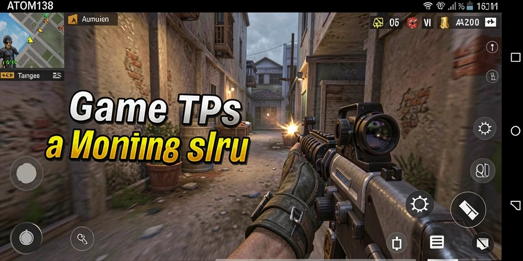 Gameplay seru ATOM138 dengan aksi menegangkan di setiap sudut.