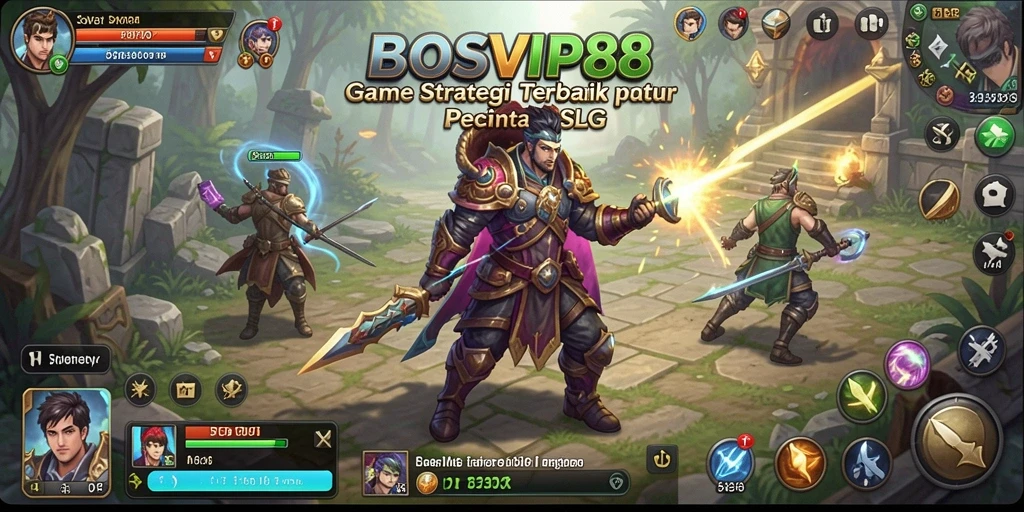 Tampilan gameplay menarik dari BOSVIP88 yang menunjukkan strategi dan aksi.