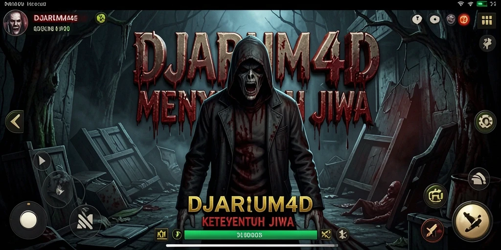Tampilan gameplay DJARUM4D yang penuh ketegangan dan kengerian.