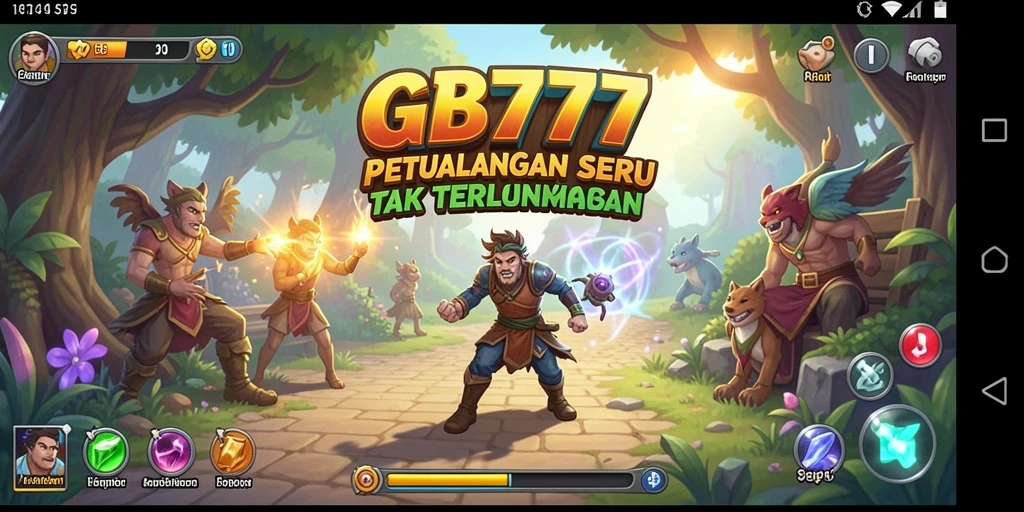 Tangkapan layar dari gameplay Adventure yang mendebarkan di GB777.