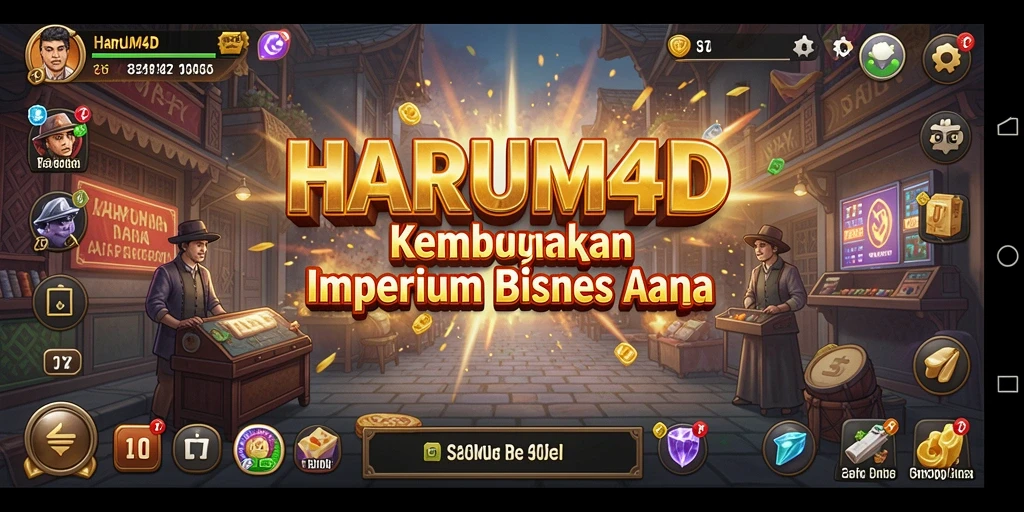 Tangkapan layar dari gameplay seru HARUM4D yang menantang.