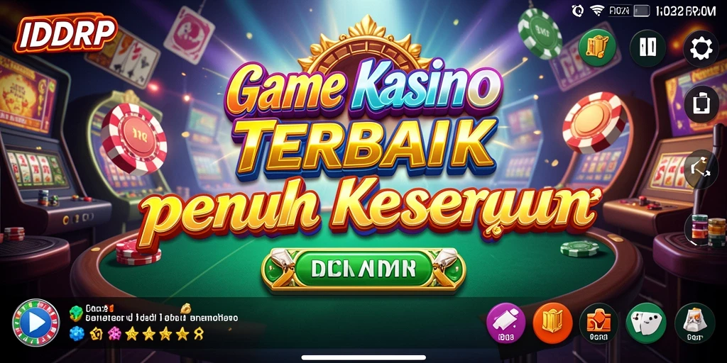 Tampilan gameplay Kasino yang seru di IDRRP.