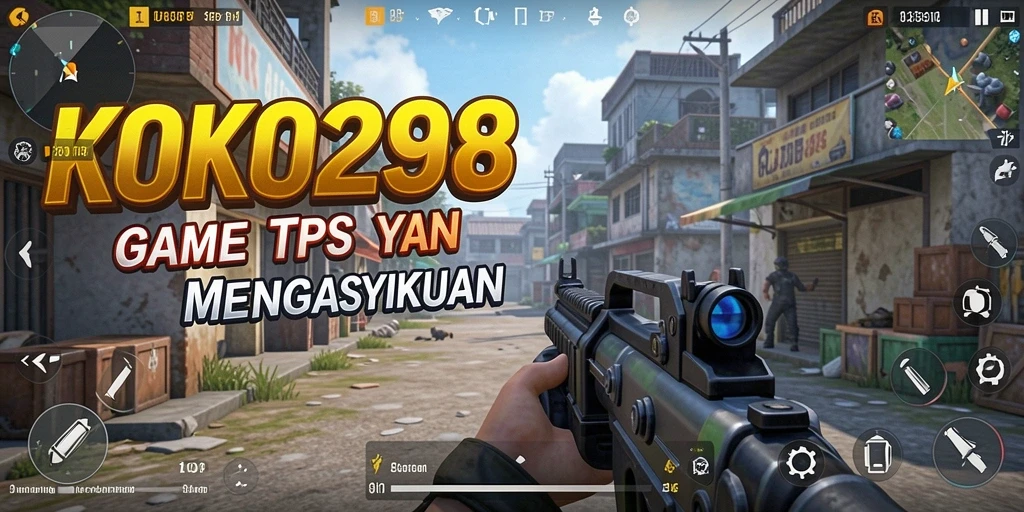 Screenshot KOKO288 menampilkan aksi seru dalam gameplay TPS.
