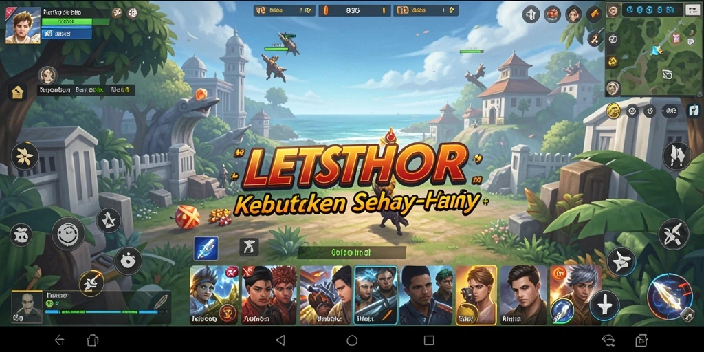 Tampilan antarmuka LETSTHOR yang intuitif dan modern.