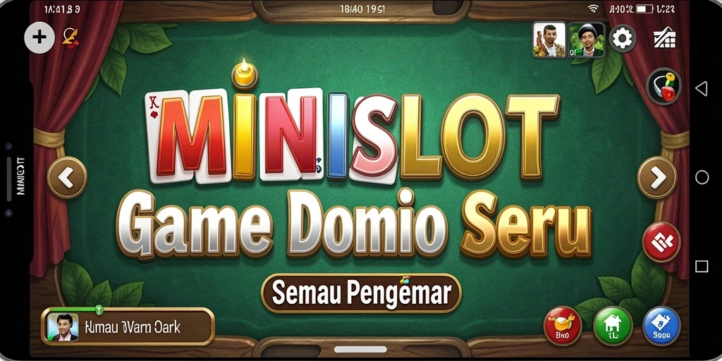 Tampilan gameplay menegangkan dari MINISLOT dengan pemain bersaing.