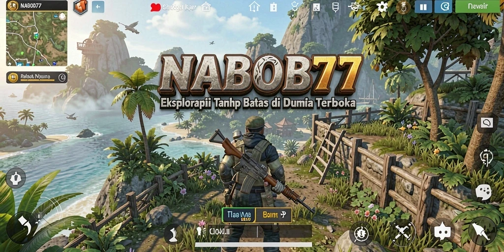 Tampilan gameplay <strong>NABOB77</strong> yang menakjubkan di dunia terbuka.