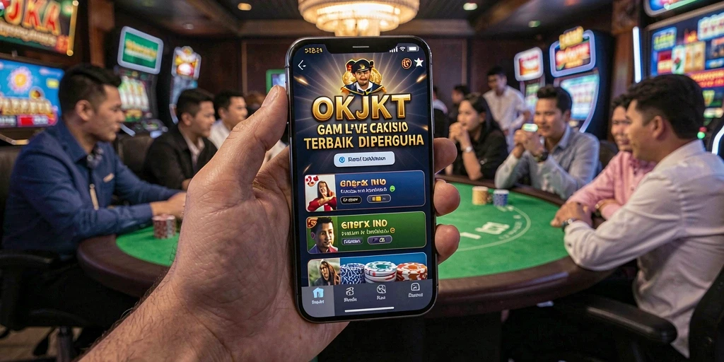 Tampilan gameplay Live Casino yang menarik dan interaktif.