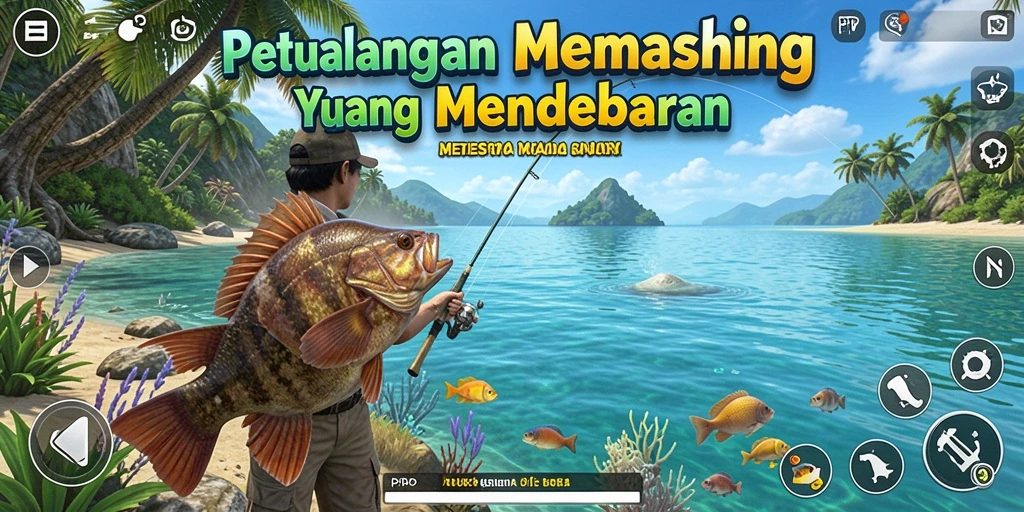 Gameplay memancing yang mendebarkan dan menantang di PP7.
