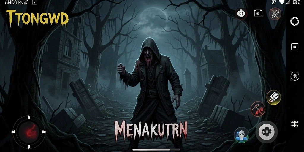 Screenshot menampilkan momen menegangkan dalam gameplay TONGWD.