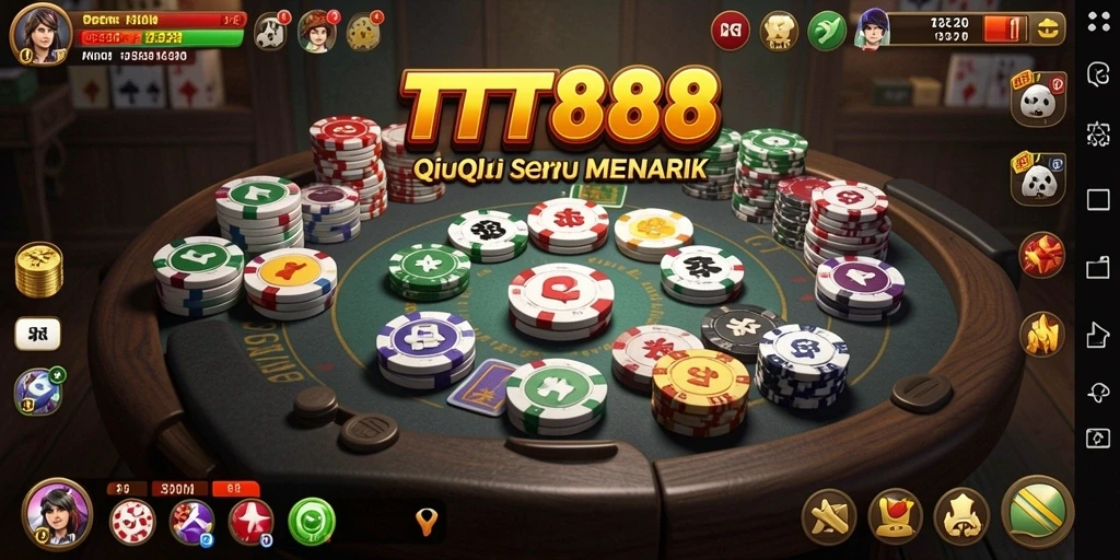Tampilan gameplay QiuQiu yang mengasyikkan dan interaktif.