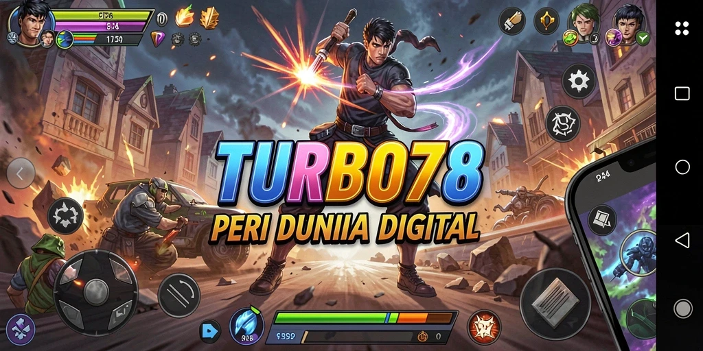 Menampilkan aksi pertarungan intens di TURBO78.