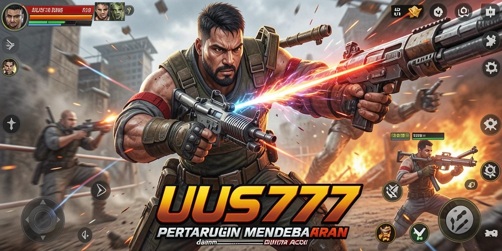 Tangkapan layar menunjukkan aksi seru dalam gameplay UUS777.